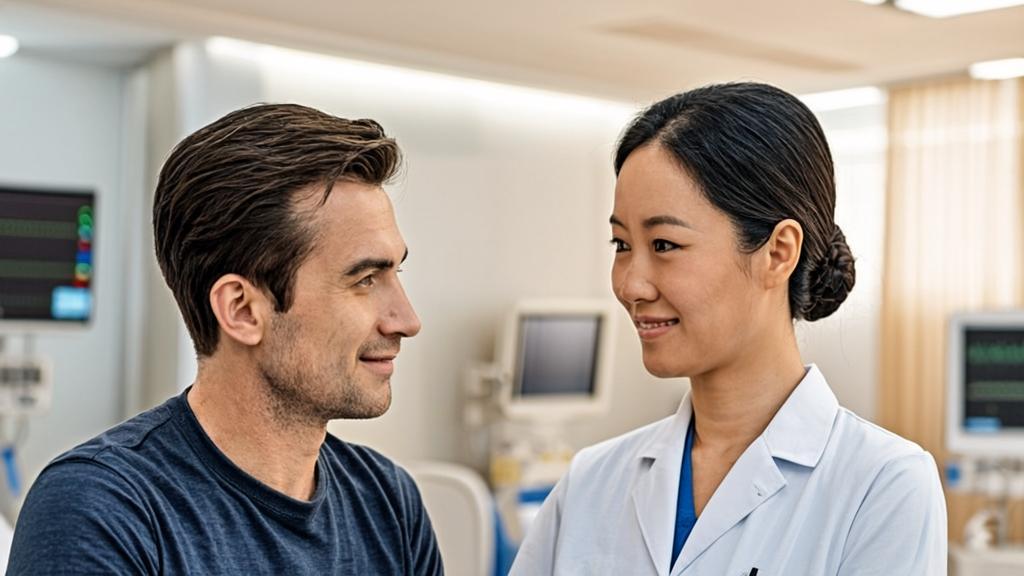 foreign patients in the International Medical Department of China's good hospital